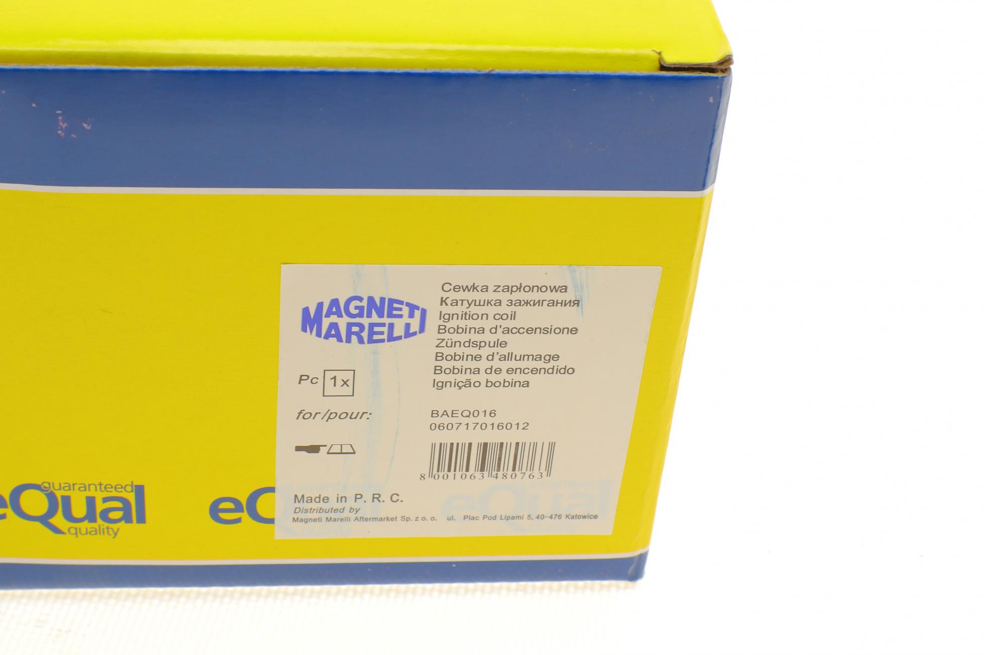 60717016012 MAGNETI MARELLI